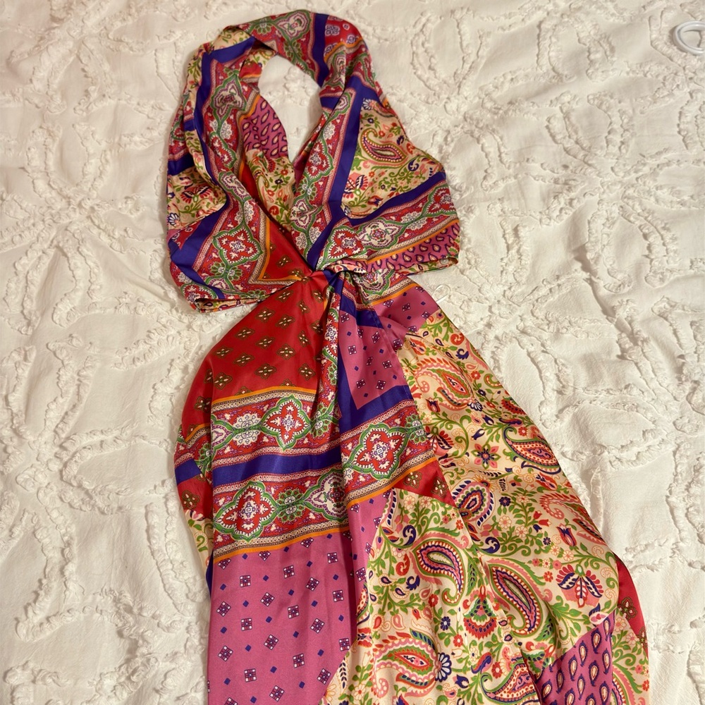 Zara print dress